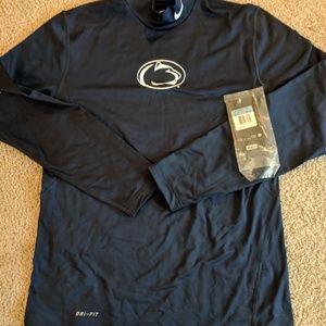 Nike Pennstate long sleeve hyperwarm shirt